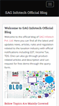 Mobile Screenshot of blog.saginfotech.com